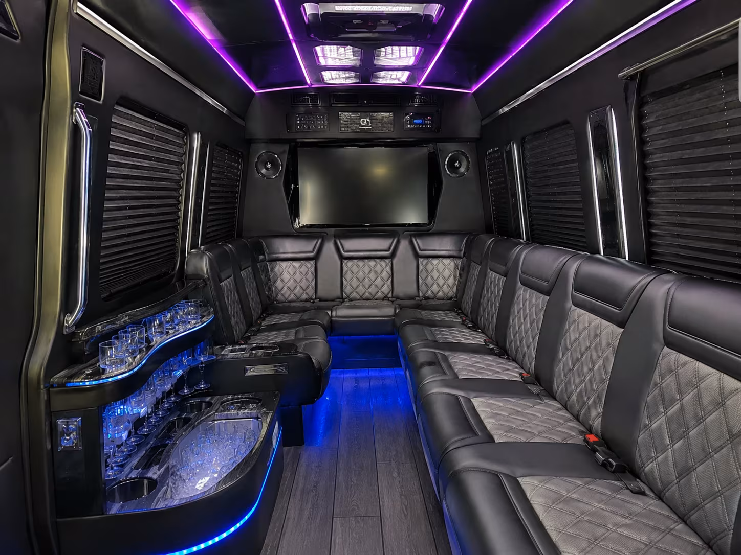 compare airport shuttle buses for wedding guests flying into mht or bos