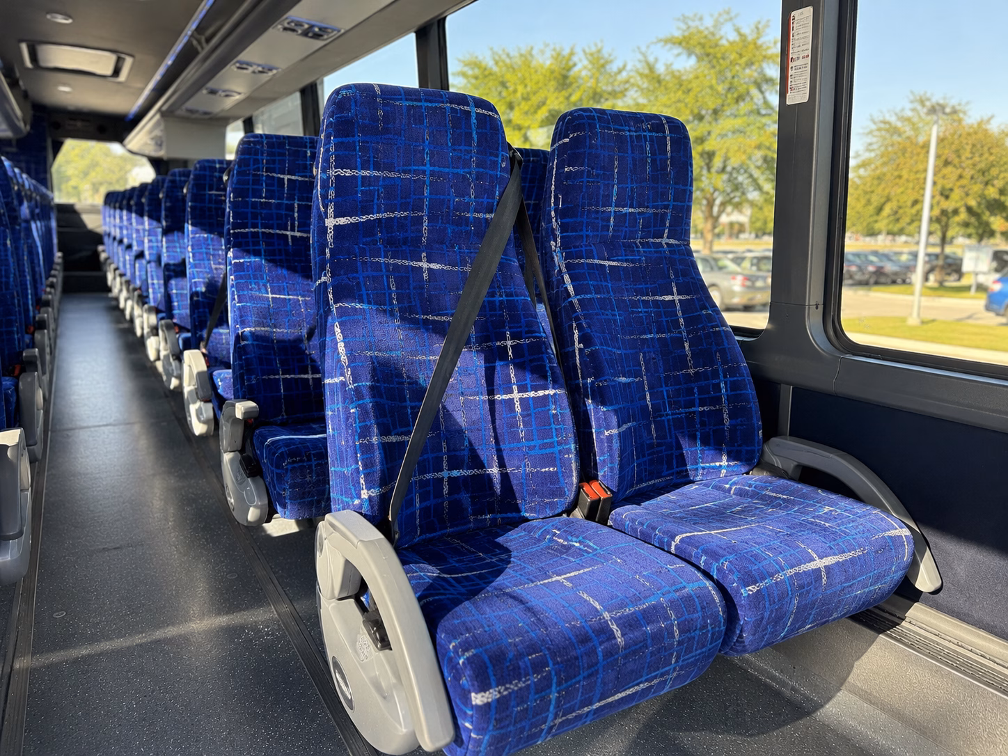 lawrence charter bus