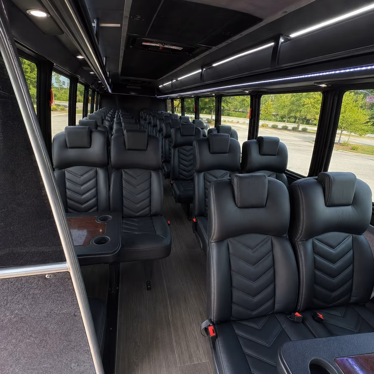 nashua long distance transportation onboard seating