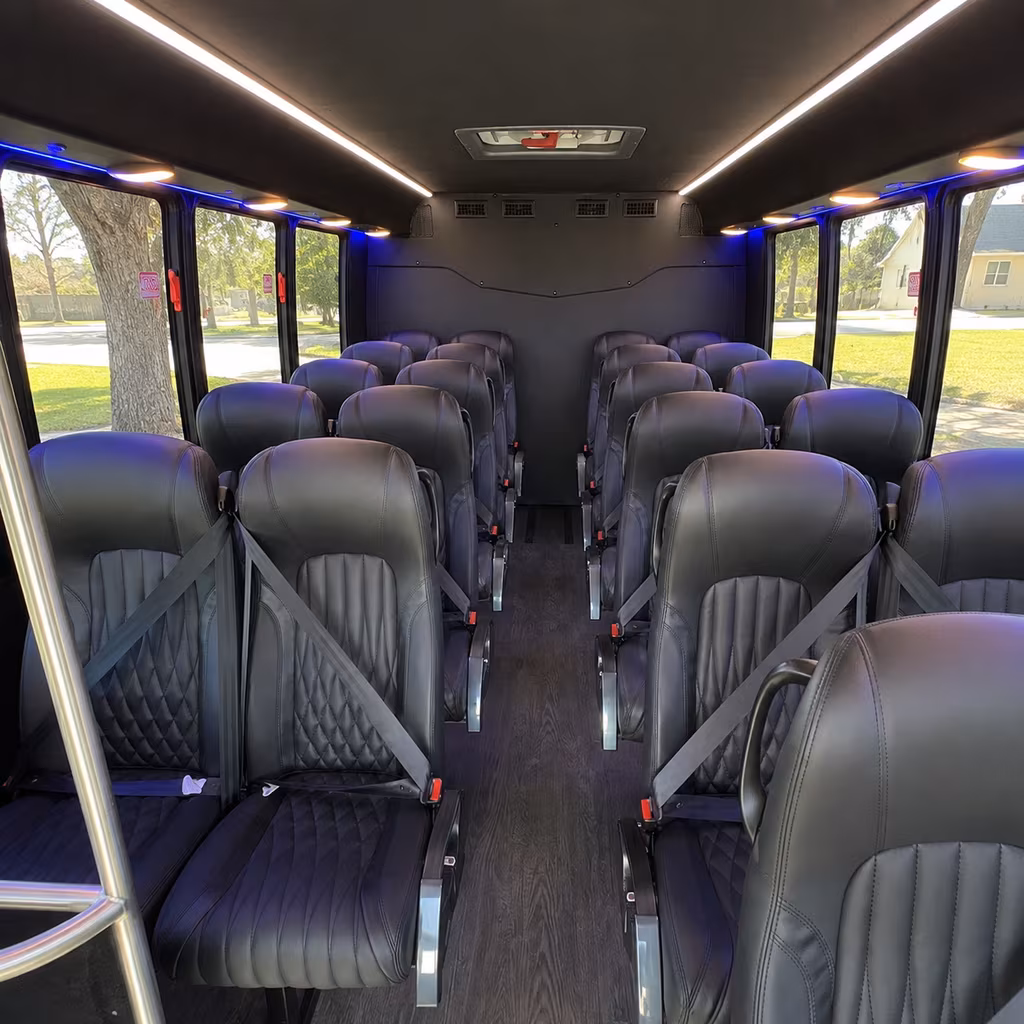 nashua prom transportation onboard seating