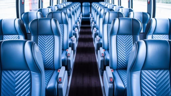 50 passenger charter bus interior waltham