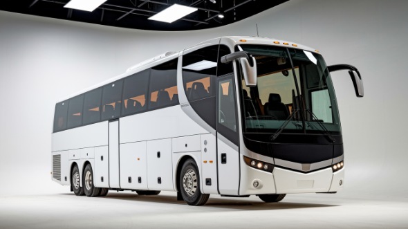 54 passenger charter bus waltham