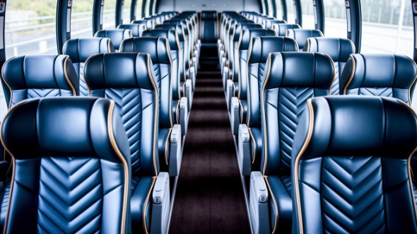 55 passenger charter bus rental waltham